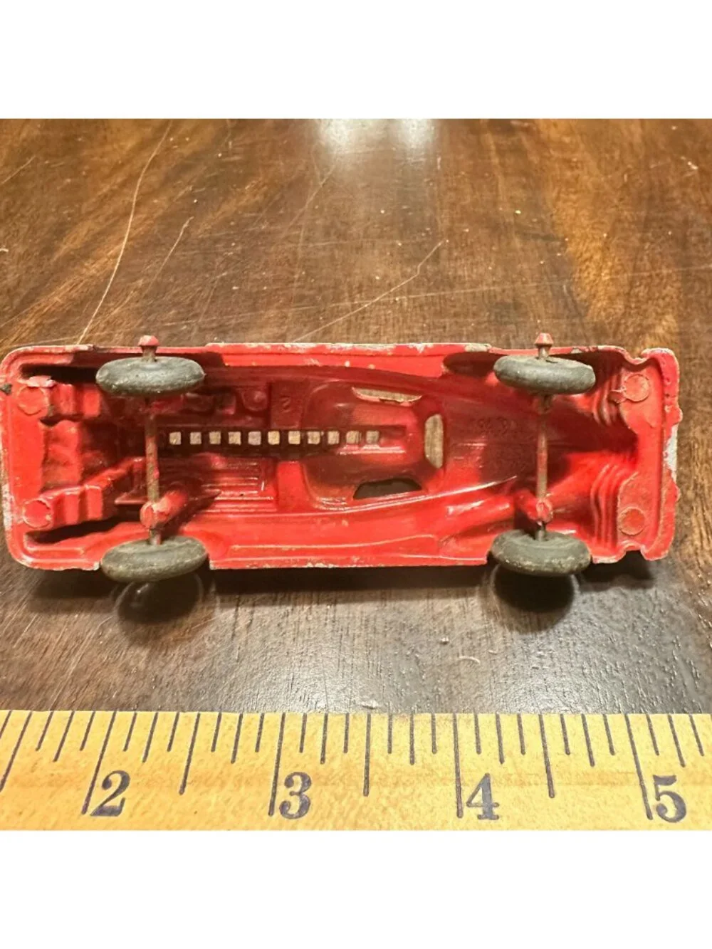 Vintage Manoil No 709 Die Cast Fire Engine